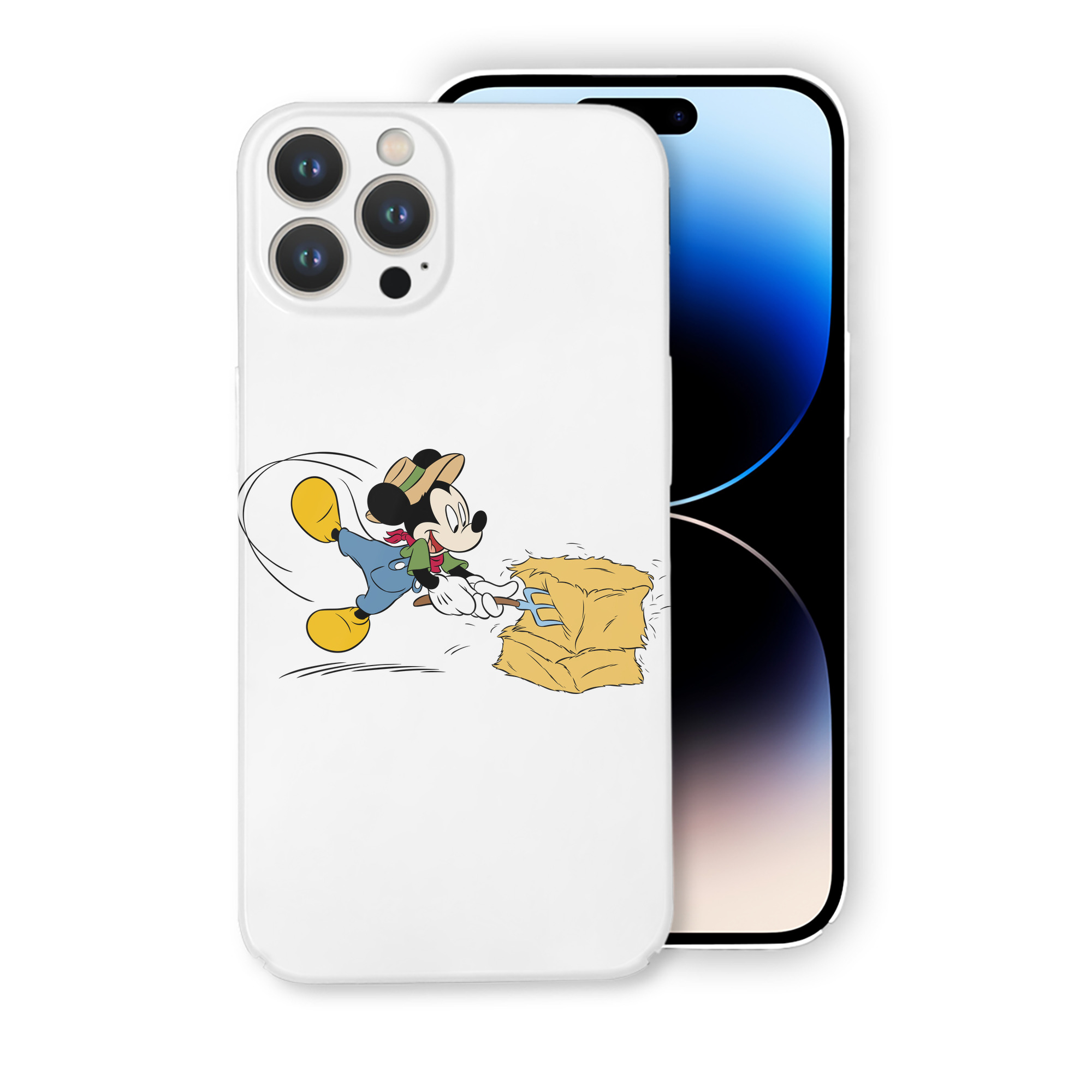 （画像用） ミッキーマウス Mickey Mouse 【iPhone 14シリーズ対応】ハードケース